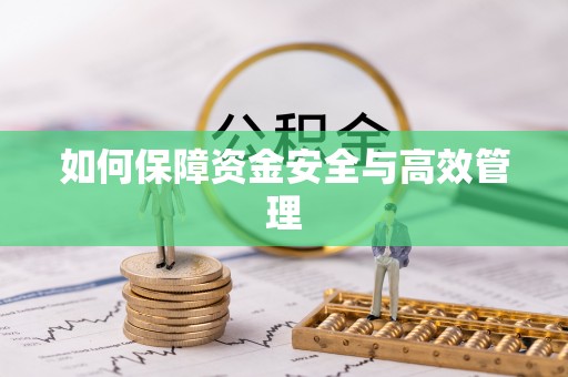鹤庆如何保障资金安全与高效管理