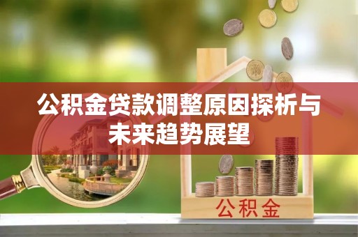 鹤庆公积金贷款调整原因探析与未来趋势展望