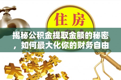 鹤庆揭秘公积金提取金额的秘密，如何最大化你的财务自由