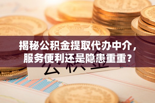 鹤庆揭秘公积金提取代办中介，服务便利还是隐患重重？